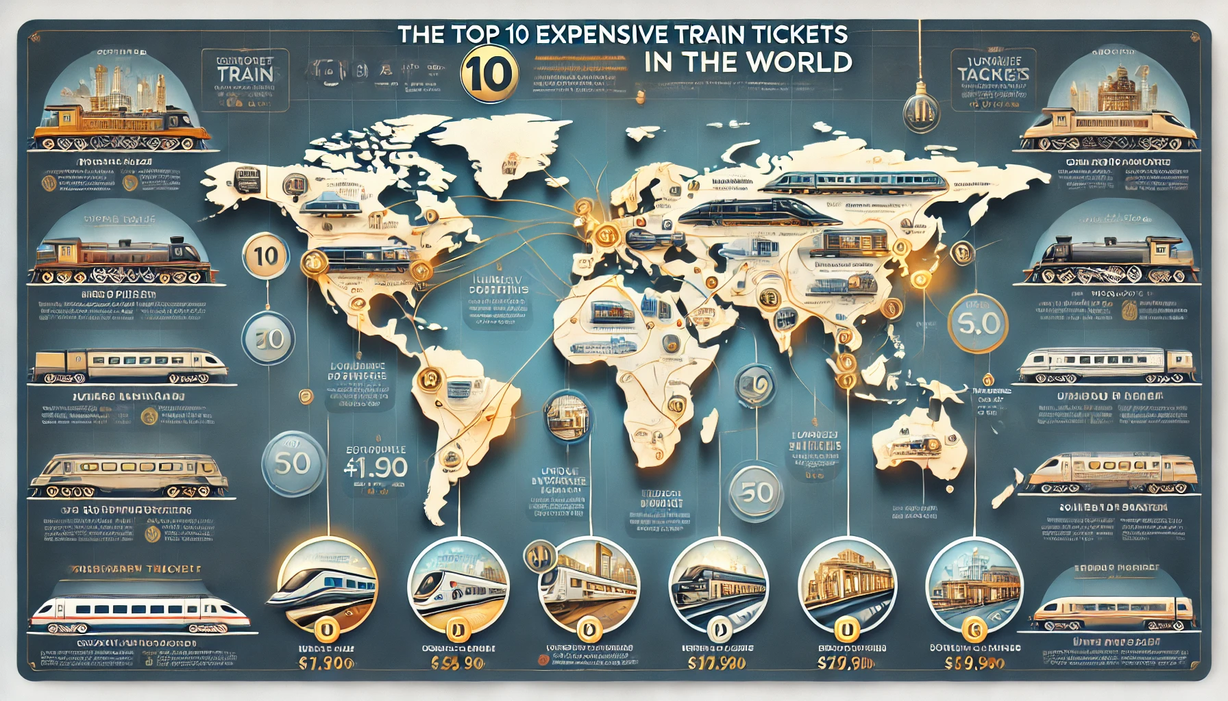 The Top 10 Expensive Train Tickets in the World